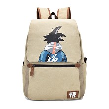 Dragon Ball anime canvas backpack bag