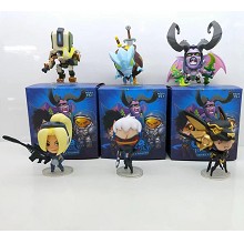 Overwatch game figures set(6pcs a set)