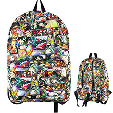 My Hero Academia anime backpack bag