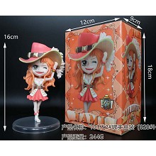 One Piece Q version Nami anime figure