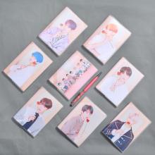 BTS star V notebook