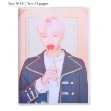 BTS star RAP Monster notebook