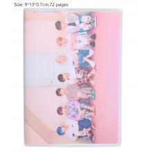 BTS star notebook