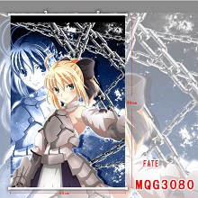 Fate anime wall scroll