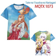 Tate no Yuusha no Nariagari anime t-shirt