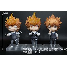 Reborn Sawada Tsunayoshi anime figures set(3pcs a ...