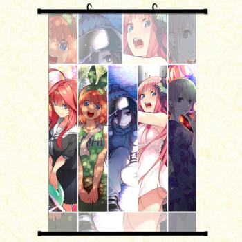 Gotoubun no hanayome anime wall scroll