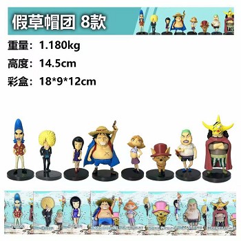 One Piece anime figures set(6pcs a set)