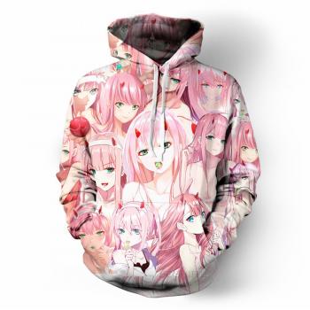 Ahegao DARLING in the FRANXX anime hoodie