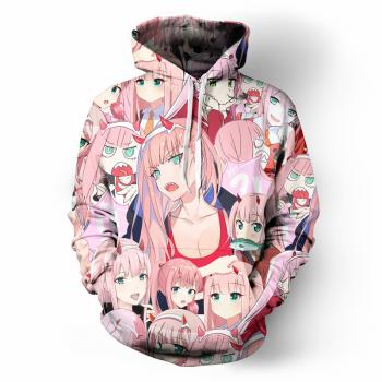 Ahegao DARLING in the FRANXX anime hoodie