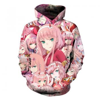 Ahegao DARLING in the FRANXX anime hoodie