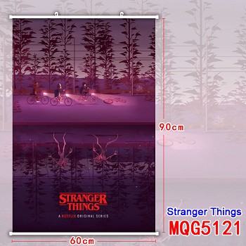 Stranger Things wall scroll