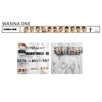 WANNA ONE star tape 2CM*10M