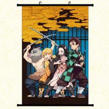 Demon Slayer anime wall scroll