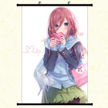 Gotoubun no hanayome anime wall scroll