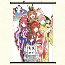 Gotoubun no hanayome anime wall scroll