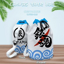 Ginama anime drawstring backpack bag