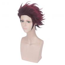 Demon Slayer Tanjiro cosplay wig