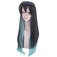 Demon Slayer cosplay wig