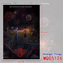 Stranger Things wall scroll