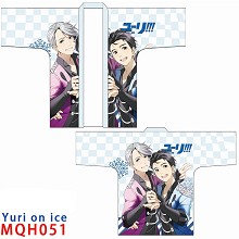 Yuri on ice anime kimono cloak mantle hoodie