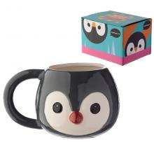 Animal penguin ceramic cup