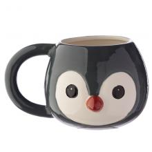 Animal penguin ceramic cup