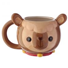 Animal bear ceramic cup