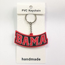 Roll Tide Bama two-sided key chain