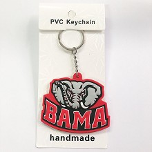 Roll Tide Bama two-sided key chain