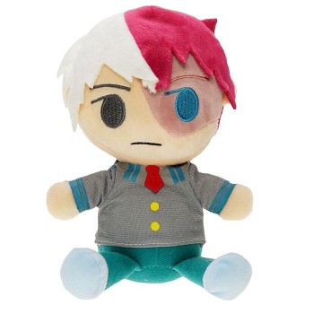 6.8inches My Hero Academia Todoroki Shoto anime plush doll