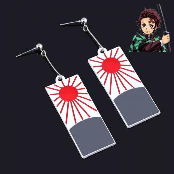 Demon Slayer Kamado Tanjirou anime earrings a pair