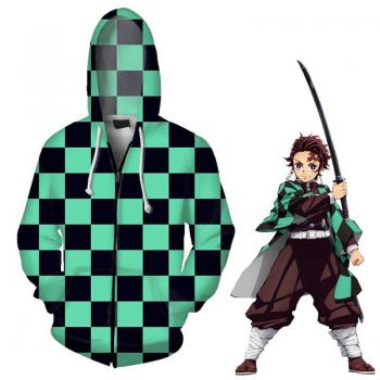 Demon Slayer Kamado Tanjirou printing hoodie sweater cloth