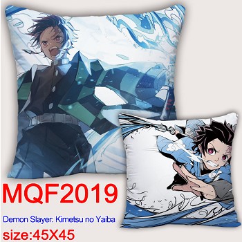 Demon Slayer anime two-sided pillow