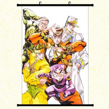 JoJo's Bizarre Adventure anime wall scroll