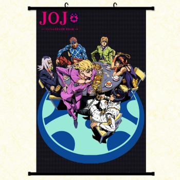 JoJo's Bizarre Adventure anime wall scroll