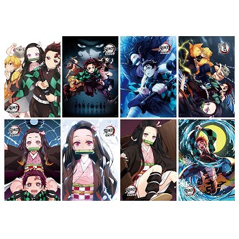 Demon Slayer anime posters set(8pcs a set)