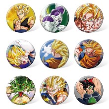 Dragon Ball anime brooches pins set(9pcs a set)