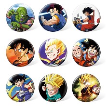 Dragon Ball anime brooches pins set(9pcs a set)