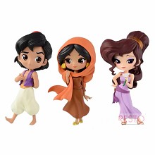 Disney Princess anime figures set(3pcs a set)