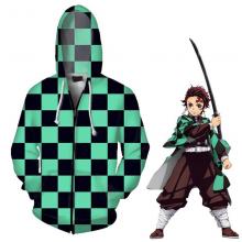 Demon Slayer Kamado Tanjirou printing hoodie sweat...