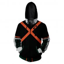 My Hero Academia anime printing hoodie sweater cloth