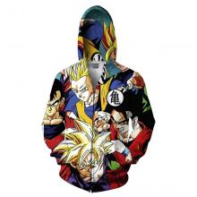 Dragon Ball anime printing hoodie sweater cloth