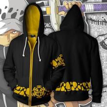 One Piece Law printing hoodie sweater cloth