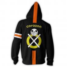 One Piece Law printing hoodie sweater cloth