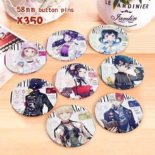 My Hero Academia anime brooches pins set(8pcs a set)