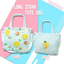 The lemon anime satchel shoulder bag