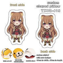 The Rising of the Shield Hero anime custom shaped pillow