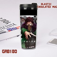 My Hero Academia anime plastic insulated mug cup