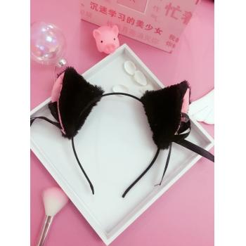 Cat earing Headband Hairband+bell